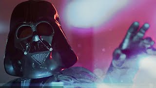 Vader FanFilm VADER FREEZES BLASTER BOLTS  Star Wars Theory [upl. by Aylat522]