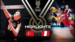 🇹🇷 TUR vs 🇵🇪 PER  Highlights  Womens OQT 2023 [upl. by Noryd]