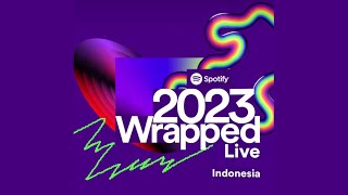 LIVE STREAMING SPOTIFY WRAPPED 2023 DI RCTI [upl. by Emelda]