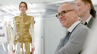 Inside Thom Brownes Haute Couture Design Studio  Vogue [upl. by Ylekalb]