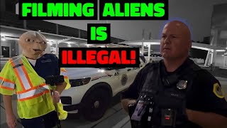 TSA and Police Get Exposed Hiding Aliens In The Airport Basement First Amendment Audit [upl. by Delaryd]