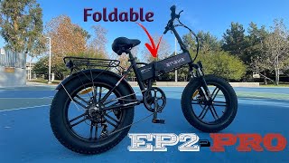 EngWe EP2PRO Assembly and Review Foldable eBike [upl. by Niamreg439]