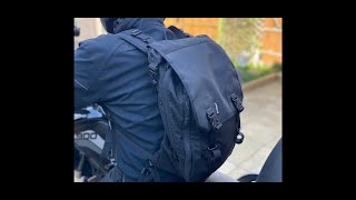 Kriega MAX28 motorcycle backpack comprehensive review  Better than the R25 or R30 [upl. by Dimo]