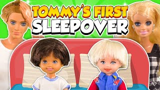 Barbie  Tommys First Sleepover  Ep363 [upl. by Katie722]