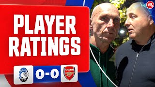 Player Ratings Ft Lee Judges amp Julian  Atalanta 00 Arsenal [upl. by Hekking524]