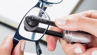 Carbon Eyeglass Cleaner by Peeps™  The Grommet® [upl. by Aved850]