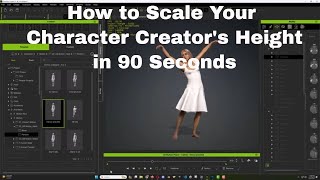 Adjusting Character Height In Character Creator [upl. by Doowle]