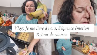 Vlog du 25 et 26 Janvier  Je me livre à vous séquence émotion retour de courses [upl. by Lula214]