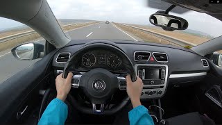 Volkswagen Scirocco POV  14 TSI 122hp  Sunday Drive [upl. by Dumm539]