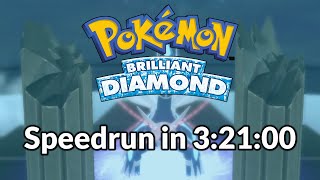 Pokémon Brilliant Diamond  Any Glitchless Speedrun 32100 [upl. by Marou]