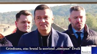 Grindeanu atac brutal la useristul timișean” Drulă [upl. by Sherrer]