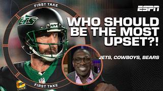 Shannon Sharpe New York Jets fans are THE MOST UPSET 🗣️ EXTREMELY DISAPPOINTING  First Take [upl. by Payson]