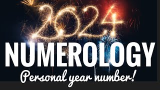 Numerology Predictions 2024  Your Personal year number [upl. by Thatcher]