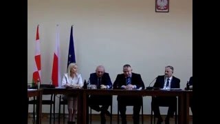 Mieszkaniec Gminy Wołów poprosił o głos na Sesji Rady Miejskiej w Wołowie [upl. by Elleinod667]