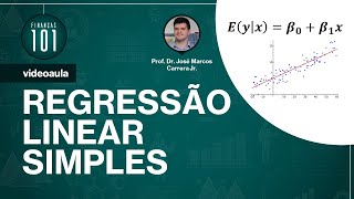 Regressão Linear Simples [upl. by Inahteb265]