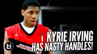 Kyrie Irving Has NASTY Handles amp SICK Game Official High School Mixtape [upl. by Reivaxe524]