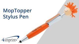 MopTopper Stylus Pen  Custom Stylus Pen by 4imprint Canada [upl. by Dora]