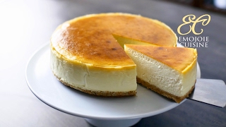 The Best New York Cheesecake Recipe  Emojoie Cuisine [upl. by Amar]