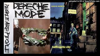 DEPECHE MODE  DAVID BOWIE People in Suffragette city DoM mashup [upl. by Lee]