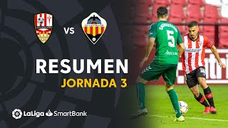 Resumen de UD Logroñés vs CD Castellón 11 [upl. by Frayne306]