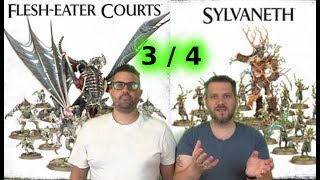 Age of Sigmar Season 2 Sylvaneth vs FleshEater Court BatRep 34 [upl. by Raseac]