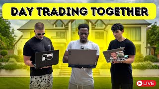 LIVE DAY TRADING WITH tradingwithtim amp RelentlessTrader [upl. by Htidirem]