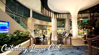 Explore Canterbury League Club amp Dinner at The Bistro Restaurant Sydney Australia [upl. by Kezer]