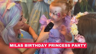 3 YEAR OLDS VERY SPECIAL BIRTHDAY PRINCESS PARTY 👸🏼 [upl. by Yrocaj533]