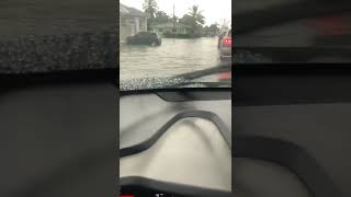 BP Breaking Flood scenes on Faith Ave between Cowpen and Carmichael Road [upl. by Oine]