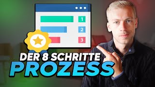 Der 8 Schritte SEO Prozess für bessere Google Rankings 2024 [upl. by Etam]