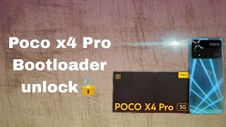 how to unlock Bootloader poco x4 pro 5G Poco smartphones bootloader unlock MiXiaomiPoco [upl. by Hentrich5]