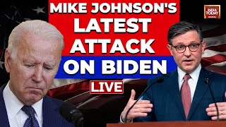 LIVE House Speaker Mike Johnson Makes A Bold Prediction Over Presidential Election  Trump Vs Biden [upl. by Welton]