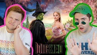 reacting to the new WICKED trailer  theatre fan analysis of the Wicked movie trailer [upl. by Breger]