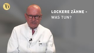 Parodontitis Was kann man tun wenn Zähne schon locker sind [upl. by Jonette]