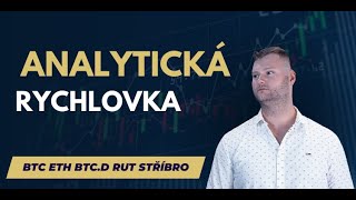 📈 Analytická rychlovka BTC BTCD ETH  RUT  FED [upl. by Narual]