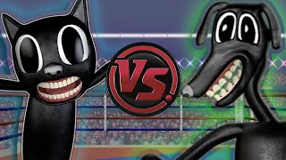 CARTOON CAT vs CARTOON DOG Cartoon Dog vs Cartoon Cat Song  CARTOON RAP ATTACK [upl. by Watson664]