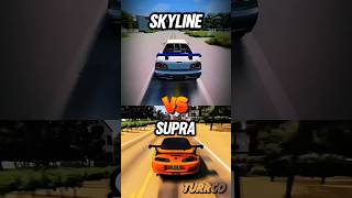 Supra vs Skyline whic İst best drift 😎😈☠️ skyline supramk4 drift [upl. by Naquin]