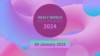 전 세계가 주목한 힐리월드 2024년 온라인 세미나 quothealy world meets the worldquot Global Webinar 1월 9일 800pm 한국시간 기준 [upl. by Ellesig]