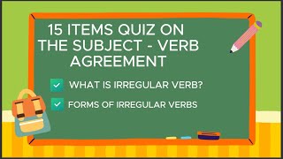 Grade 7  10 Grammar Quiz on Irregular Verbs [upl. by Dnomar]