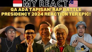 GA ADA TAPISAN RAP BATTLE PRESIDENCY 2024 REACTION TER EPIC [upl. by Auguste116]