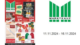 Marktkauf Prospekt DE  vom 1111 bis 16112024 [upl. by Wailoo]