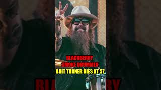 Blackberry Smoke Drummer Brit Turner Dies at 57 [upl. by Ahsenaj480]