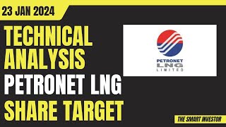 Petronet LNG share Target  Petronet LNG Share Target Price  23 January Target  Latest News [upl. by Nimajeb]