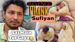 Kidney Transplant Prank On Sufiyan🥲 Itna Kabhi Nahi Roye Sufiyan🫢 Sufiyan And Nida❤️ [upl. by Froemming]