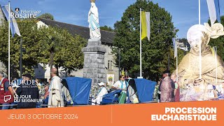 Adoration eucharistique avec procession des reliques 031024 [upl. by Adley]