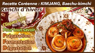 Kimchi au chou chinois  les secrets pour le réussir  kimjang  recette de cuisine coréenne [upl. by Inessa]