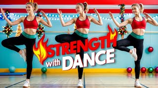 Aerobic Moves for Full Body Strength amp Fitness [upl. by Rehctaht]