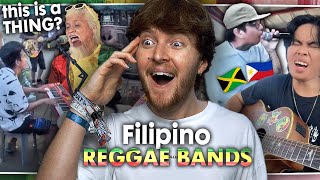 THIS IS AMAZING Filipino Reggae Bands LIVE in Public  Reaction [upl. by Celik]