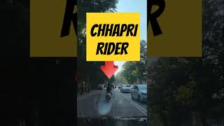 CHHAPRI RIDER SPOTTED shorts drive [upl. by Etnohc424]