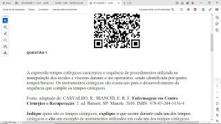 A expressão tempos cirúrgicos caracteriza a sequência de procedimentos utilizada na manipulação dos [upl. by Asnerek]